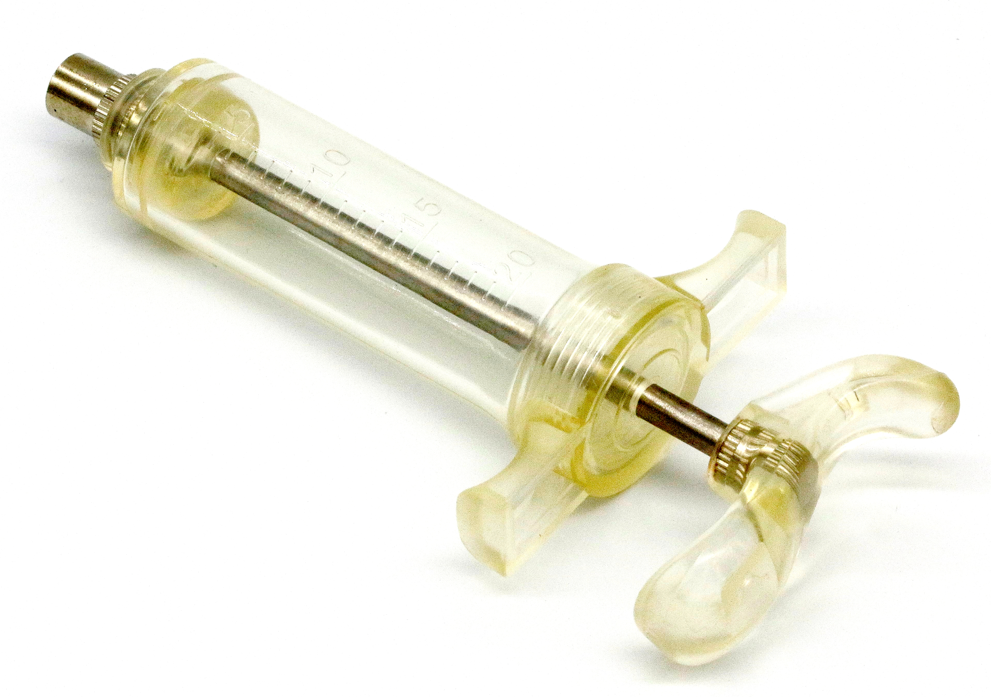 SERINGA DE PLÁSTICO 20 ML. REUTILIZÁVEL