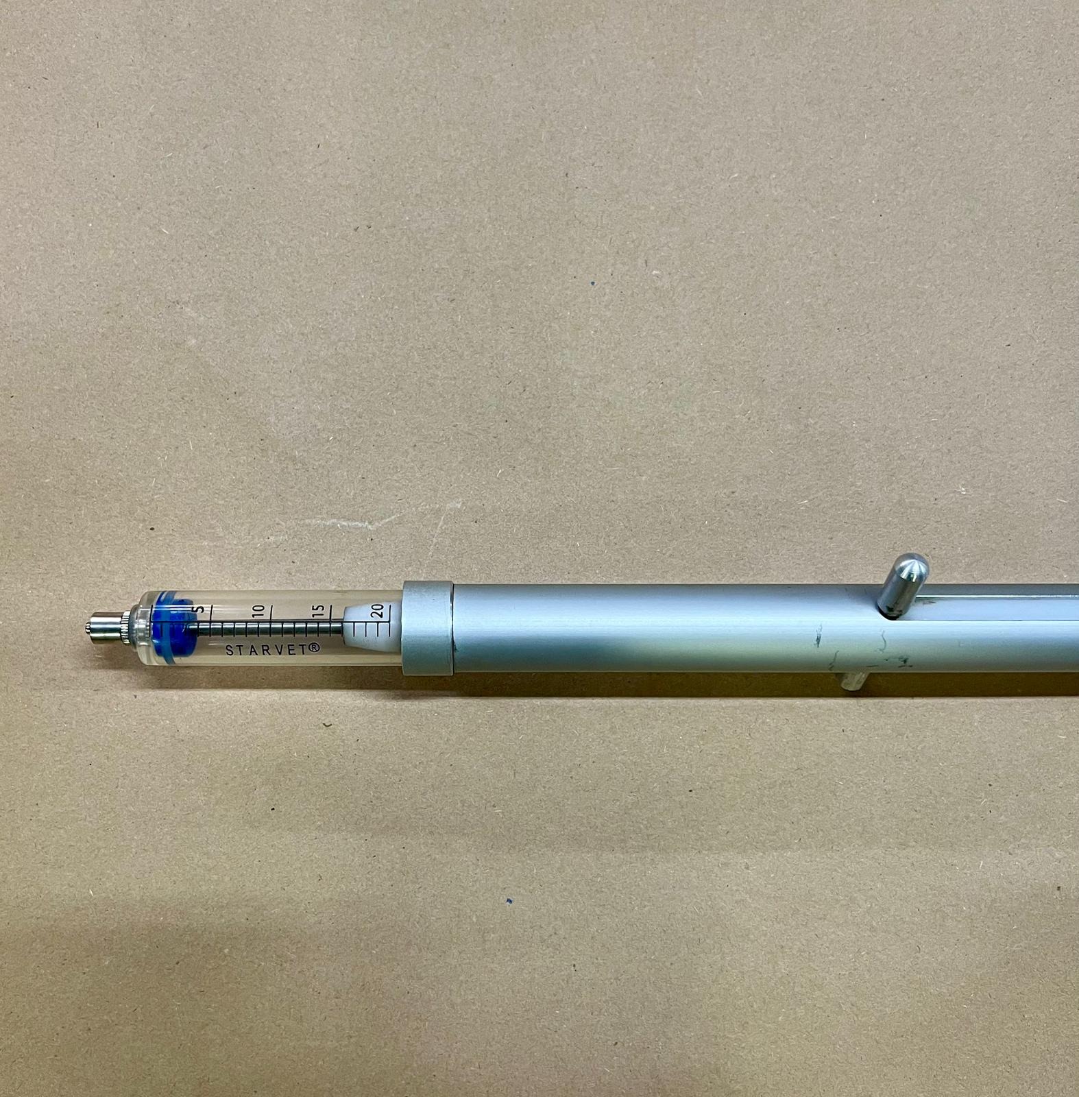 PLASTIC SYRINGE 20 ML. WITH EXTENDER 5
