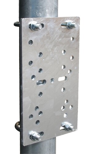 PLACA ADAPTADORA PARA TUBERIAS DE 1½" 3½" (48-102 mm)