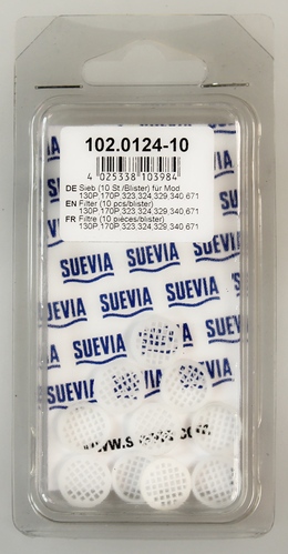 GRELHA DE FILTRO EM PLÁSTICO (10 UNIDADES/BLISTER)