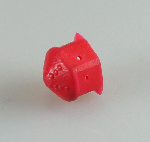 TAPON REGULADOR DE  PLASTICO ROJO