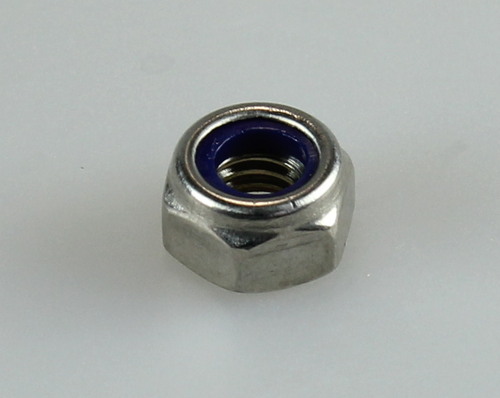 TUERCA HEXAGONAL AUTOBLOCANTE M6 A2