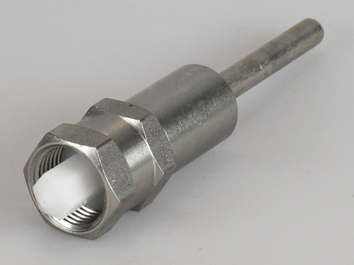 PARTE INFERIOR DE LA VALVULA, INOX CON JUNTA