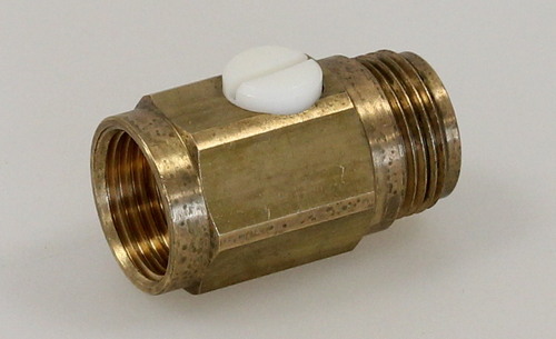 CUERPO REGULADOR DE LATÓN CON TORNILLO REGULADOR