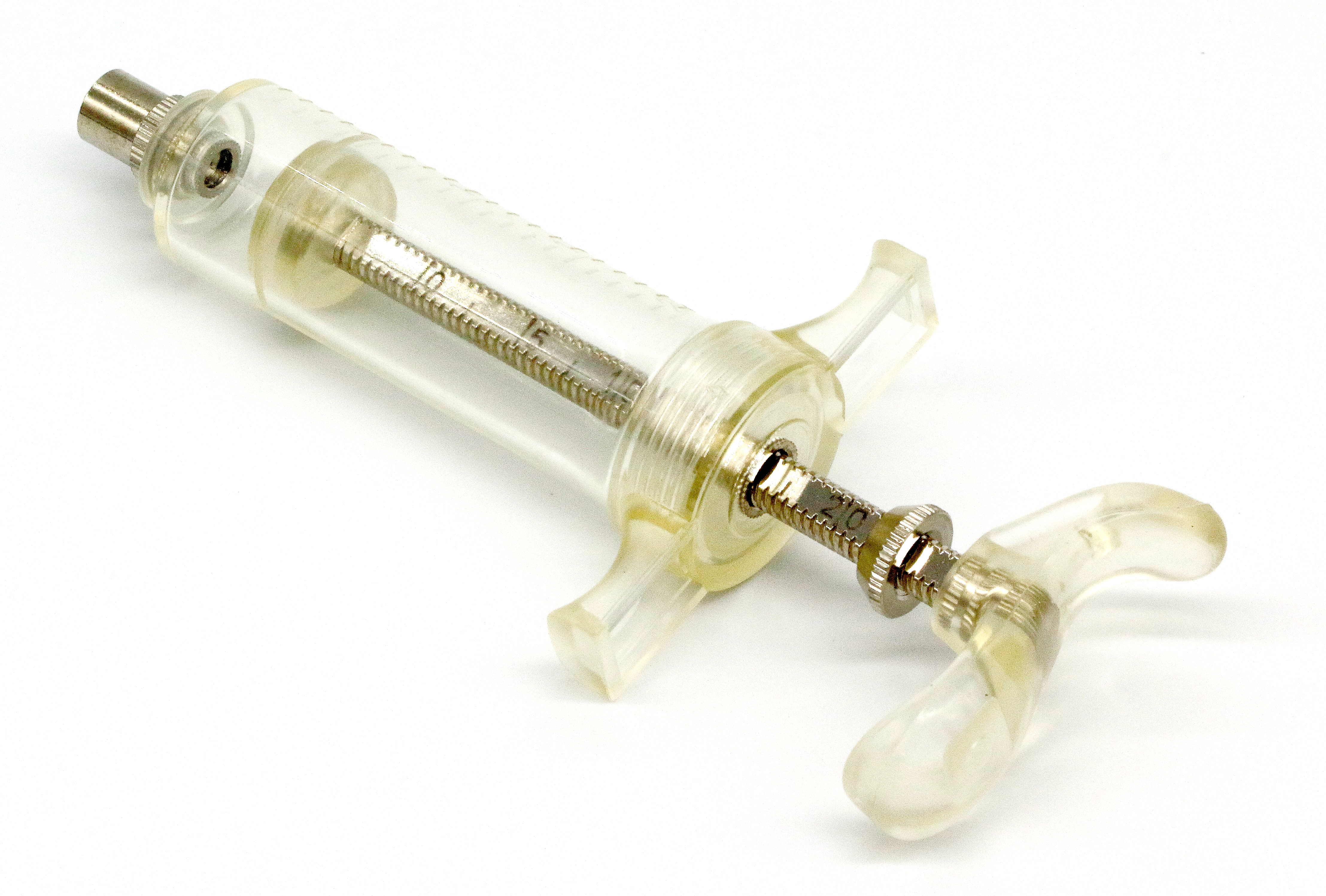 SERINGA DE PLÁSTICO 20 ML. AJUSTÁVEL