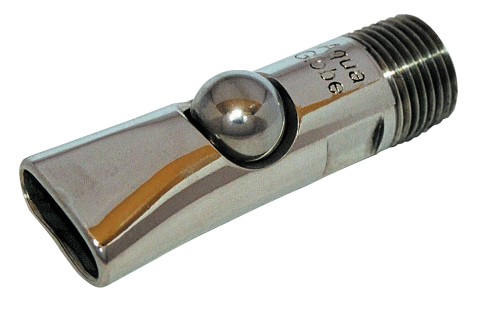 BEBEDOURO PARA PORCOS INOX. AQUAGLOBE 75 MM. 1/2"