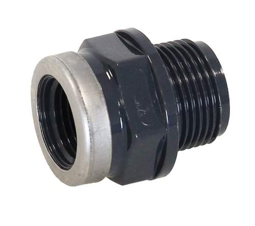 REDUCCION RECTA PLASTICO  ¾" A ½"