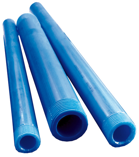 BLUE PIPE 4 MTS WALL 5,4 MM, 1".