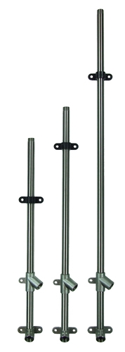 STAINLESS STEEL CONNECTION PIPE 1/2", 60 CM 2F OUTLET 30º