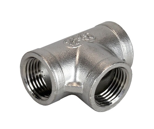 PIEZA EN FORMA DE T INOX DE 1"