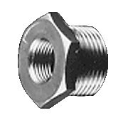 REDUCCION RECTA INOX  ¾ A ½"