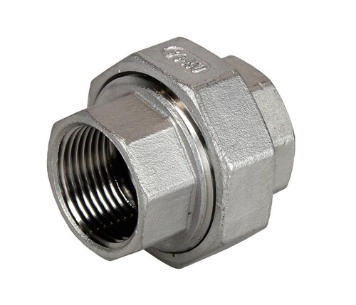 UNION DE ACERO INOXIDABLE DE 3/4 "