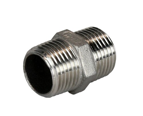 DOUBLE THREAD CONNECTION ¾" STAINLESS STEEL