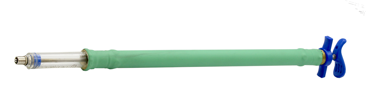 SERINGA 10 ML. COM EXTENSÃO DE 50 CM.