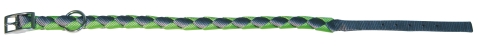 COLAR DE NYLON 49 CM. VERDE
