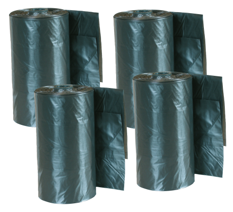SACOS PARA EXCREMENTOS 4 X 20 UNIDADES