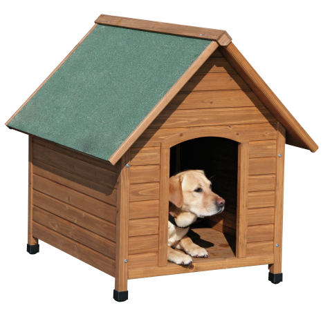 CASOTA DE MADEIRA PARA CÃES 85 X 73 X 80