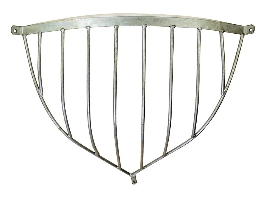 SUPORTE PARA FORRAGEM DE CANTO GALVANIZADO 80 X 60 X 80 CM