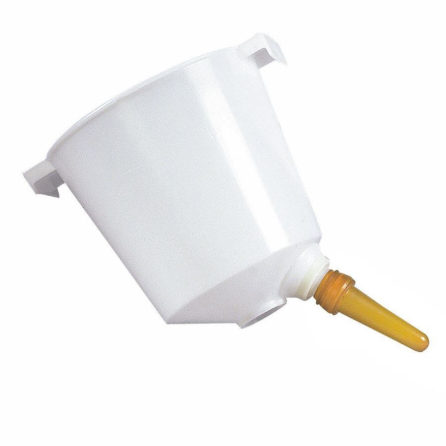 CUBO BLANCO TERNEROS 7 L, 2 TETINAS