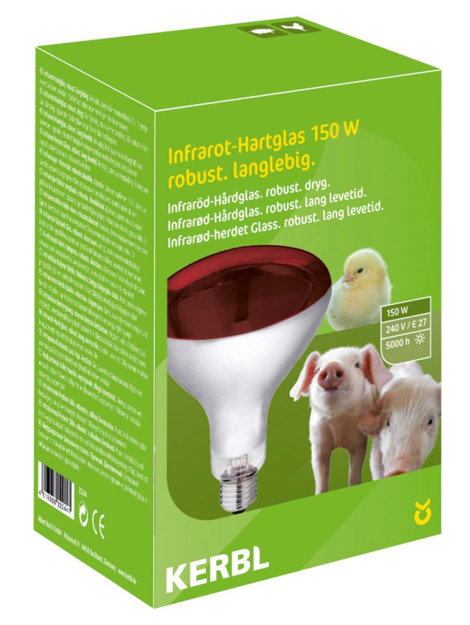 LÂMPADA DE INFRAVERMELHOS 250 W. PADRÃO VERMELHO 1