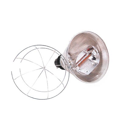 REFLECTOR CON LAMPARA HALOGENA ROJA 175W