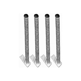 SET OF 4 LEGS FOR TROUGHS WITH DRAINAGE