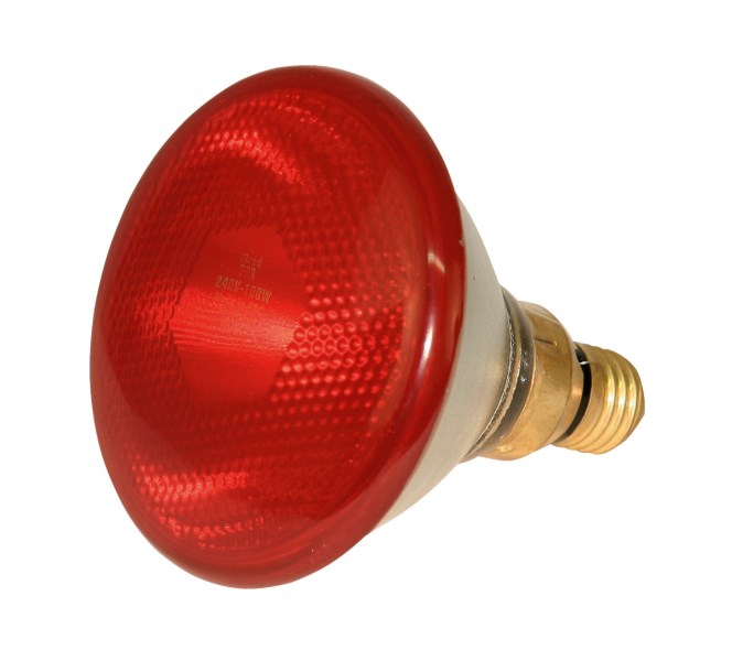 BOMBILLA 175 W ROJA