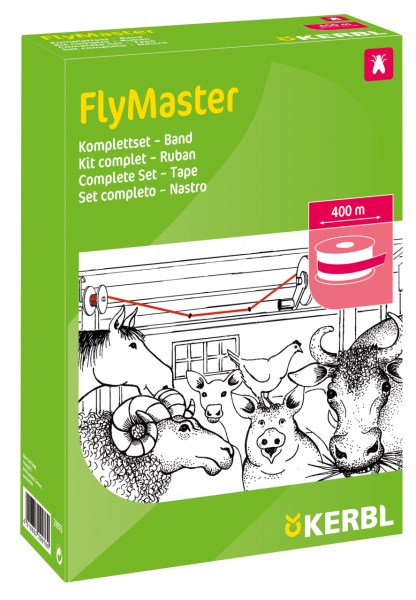 KIT DE ARMADILHAS PARA MOSCAS, FITA DE 400 M