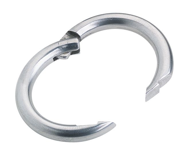 ARGOLA NASAL EM AÇO NIQUELADO PARA SUÍNOS