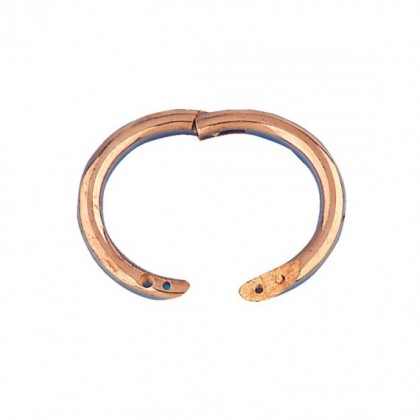 ANILLO VACUNO COBRE 70MM CIERRE DIAGONAL