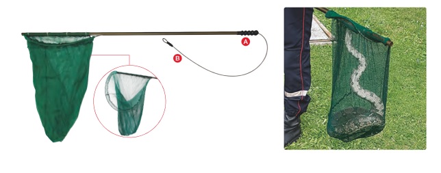 SALABRE DE CAPTURA DE REPTILES 140 CM