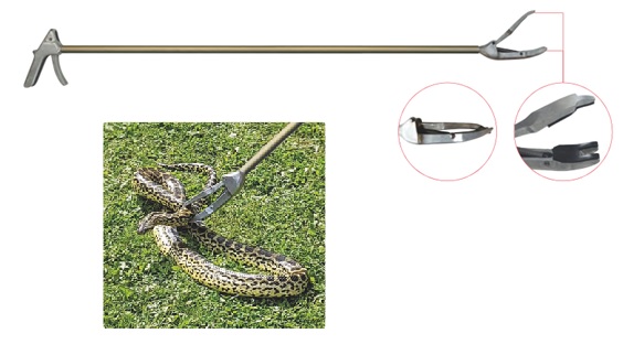 PINZA DE CAPTURA REFORZADA PARA REPTILES 130 CM