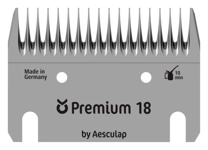 CONJUNTO DE PENTE E LÂMINA 17/18 DENTES
