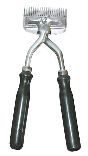 MÁQUINA DE TOSQUIA MANUAL DE 2 BRAÇOS PARA EQUINOS