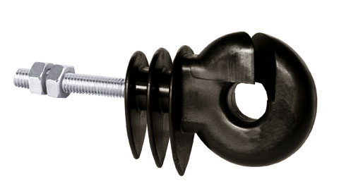 Isolador de fios metálicos 30 x 6 mm: