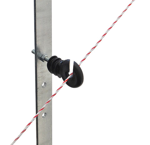 Isolador de fios metálicos 30 x 6 mm: 1