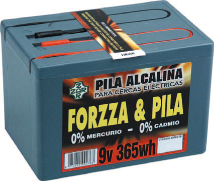 BATERIA DE PASTOR 9 V. 75 AH.
