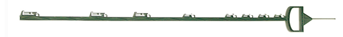 STIRRUP POST 165CMS GREEN