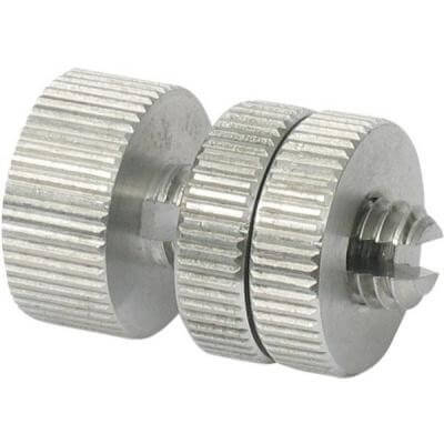 GALVANIZED COUPLING WITH NUT FOR CABLES