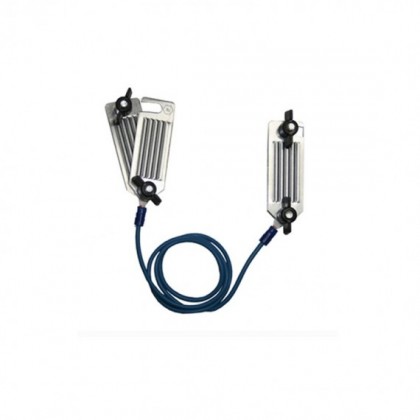 STAINLESS STEEL CONNECTION WITH NUTS FOR BELTS