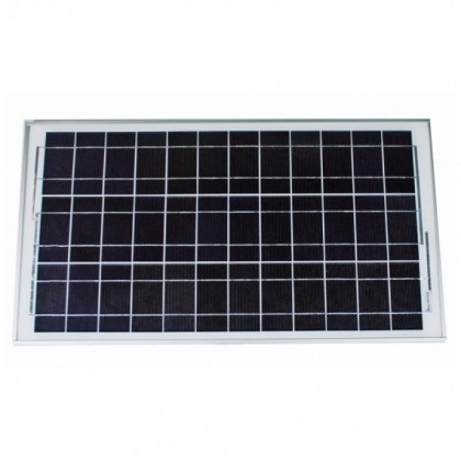PAINEL SOLAR (L) 25W ( REGULADOR+ADAPTADOR )