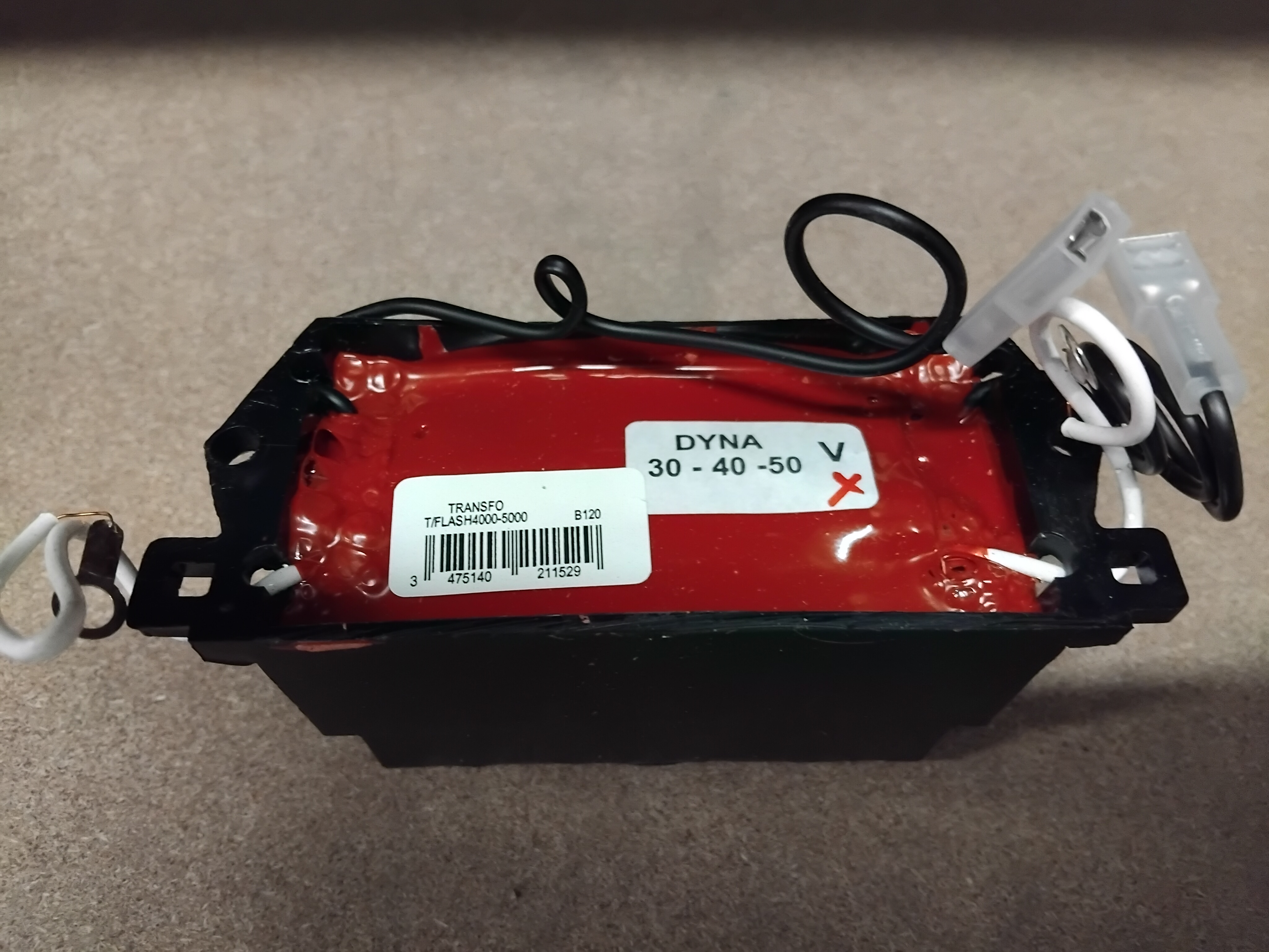 TRANSFORMADOR P/DYNAMIC 30/40/50