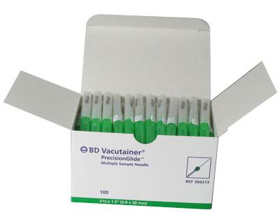 AGULHA PARA VACUTAINER 25 X 1,2 - 100 UNID