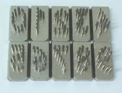 CONJUNTO DE NÚMEROS 5 MM.