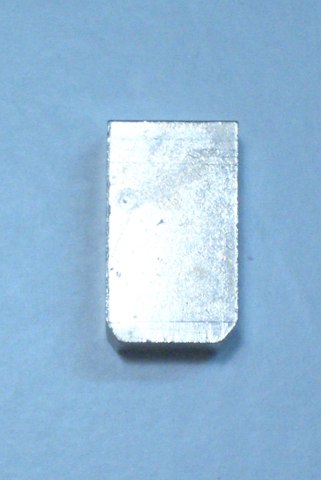 CHAPA BRANCA 8mm.