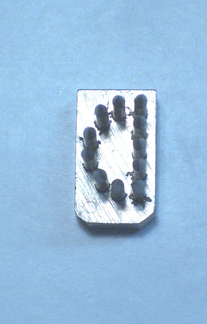CARTA "D" DE 8mm.