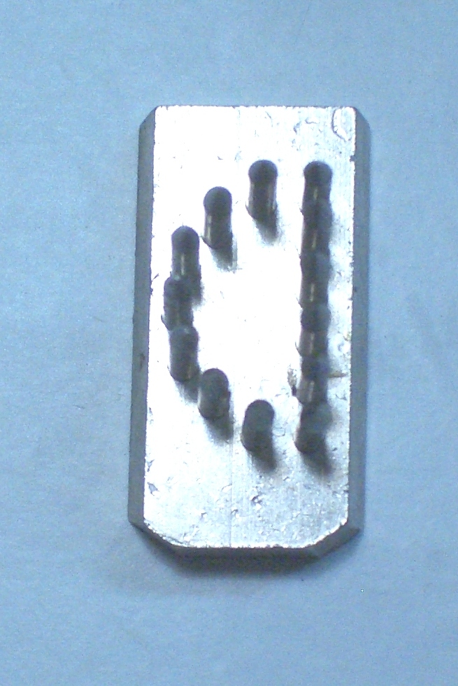 CARTA "D" DE 10mm.