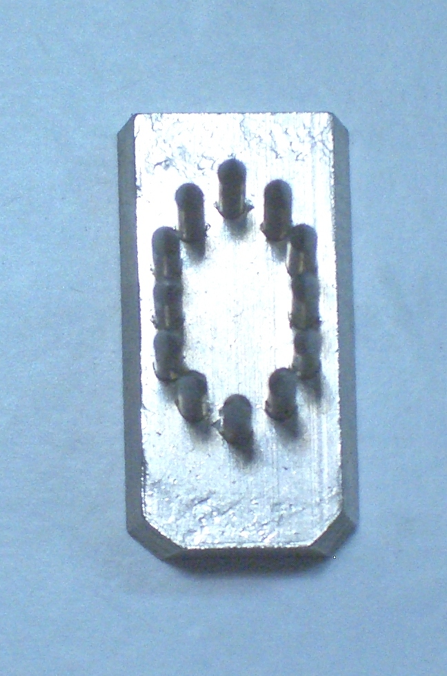 Letra "O" DE 10 mm.