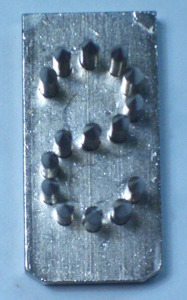 Letra "S" DE 20 mm.