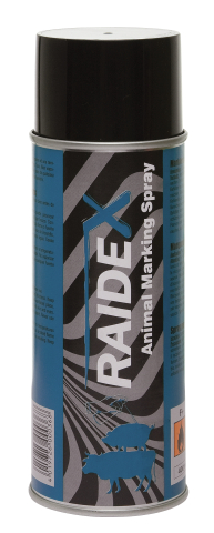RAIDEX SPRAY AZUL 400 ML.